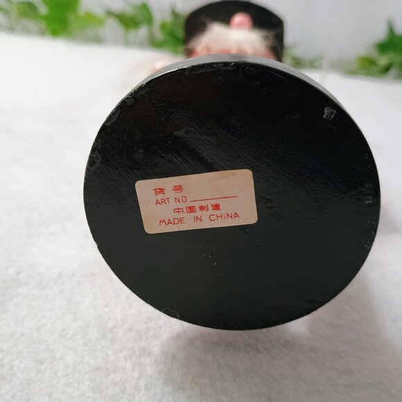 EUC: Nutcracker Soldier Sze see dec. Red & Black Wooden Christmas Holiday Decor - Picture 3 of 4